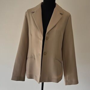 Alfred Dunner Beige Blazer